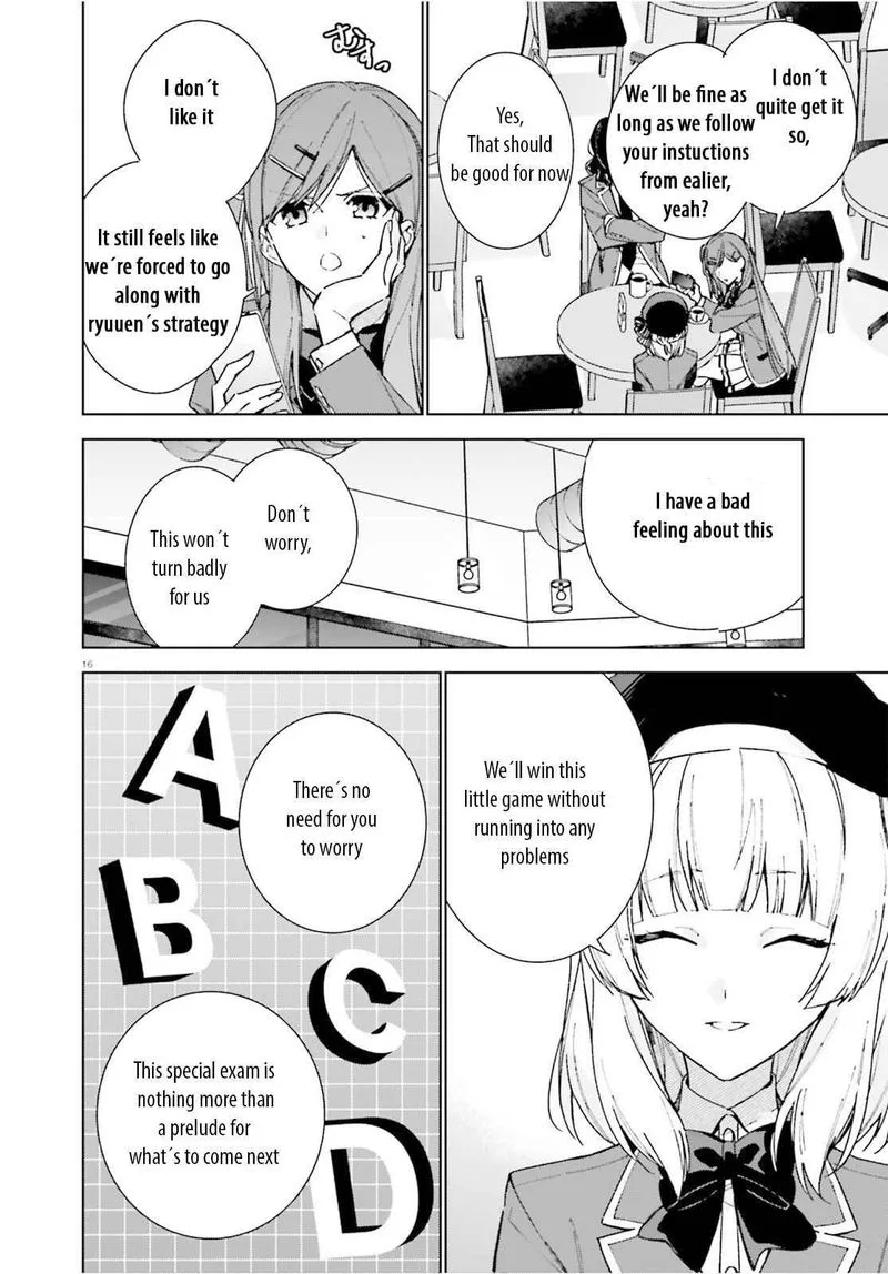 Classroom of the Elite - 2nd Year Chapter 8.5 page 16