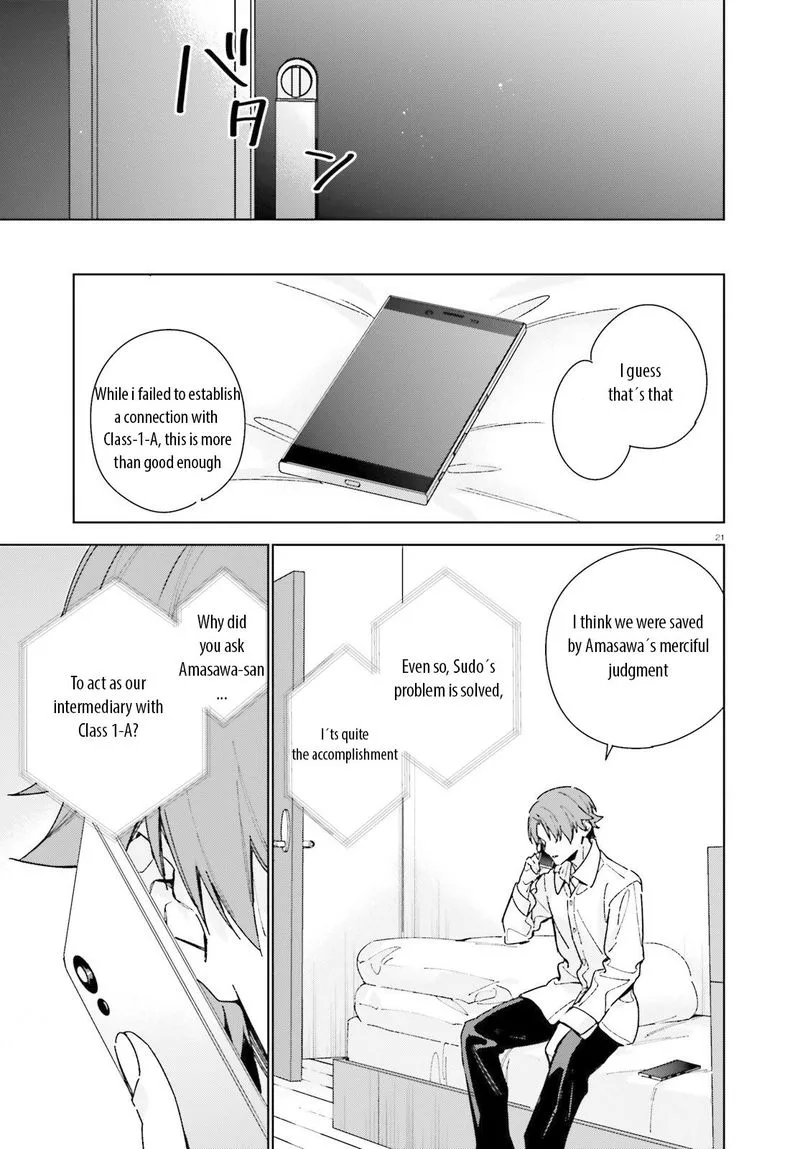 Classroom of the Elite - 2nd Year Chapter 8 page 21