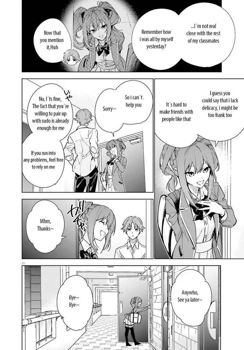 Classroom of the Elite - 2nd Year Chapter 8 page 20