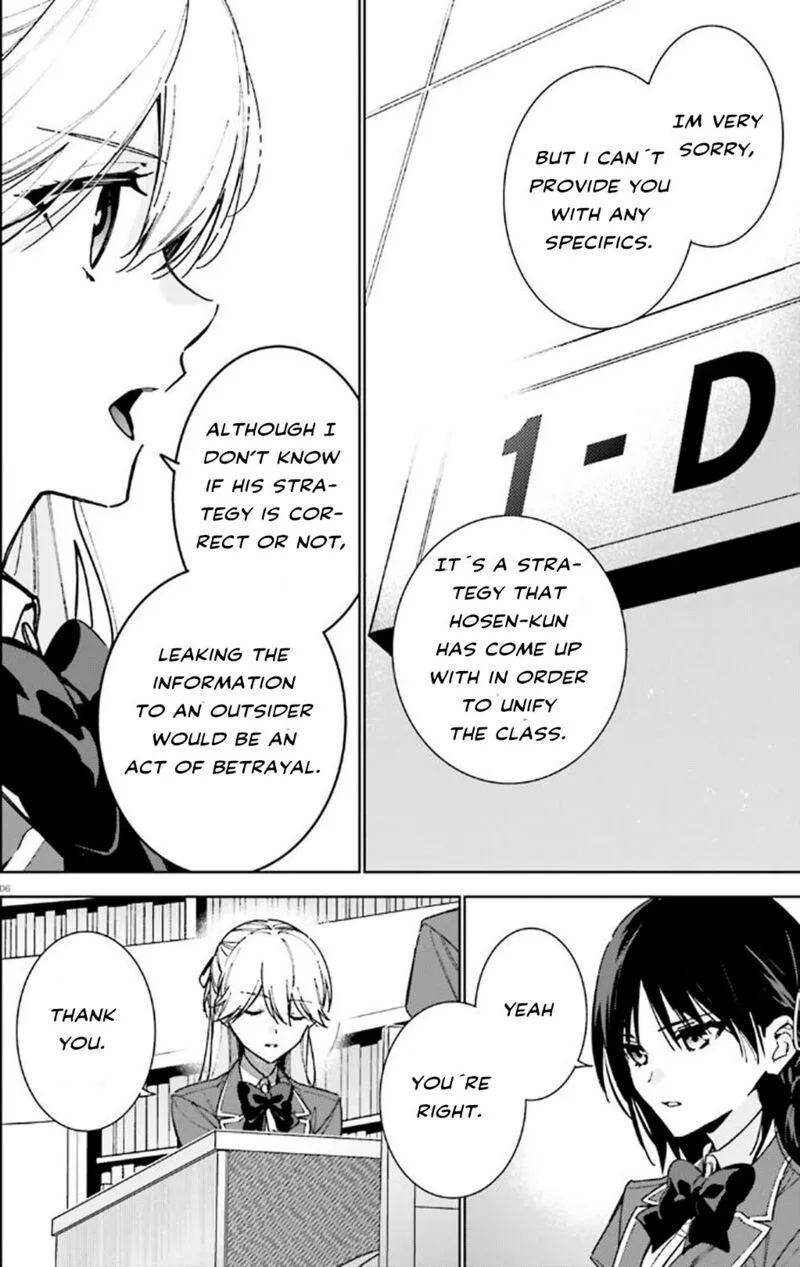 Classroom of the Elite - 2nd Year Chapter 9 page 6
