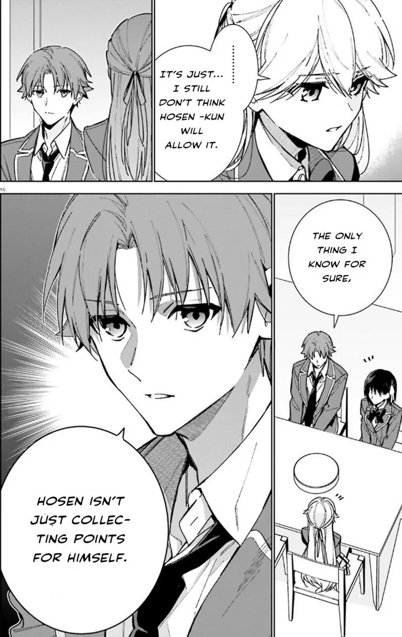 Classroom of the Elite - 2nd Year Chapter 9 page 16