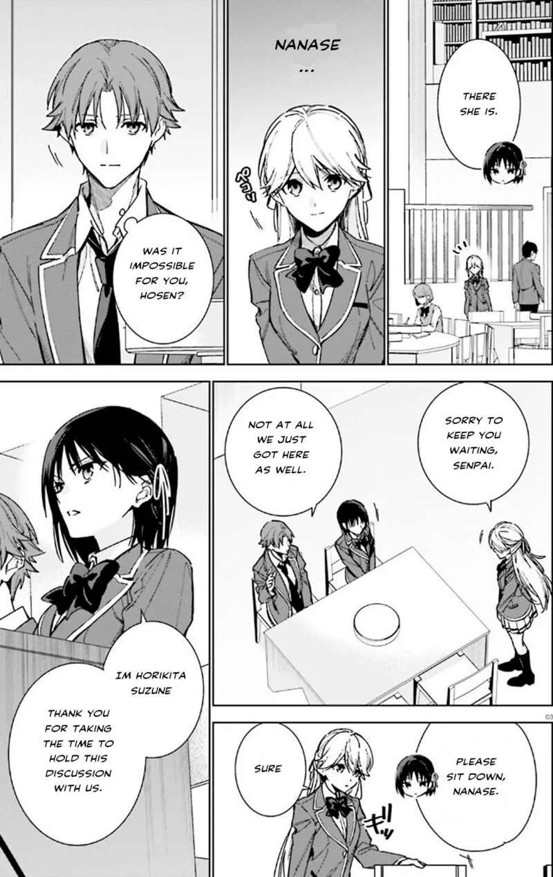 Classroom of the Elite - 2nd Year Chapter 9 page 3