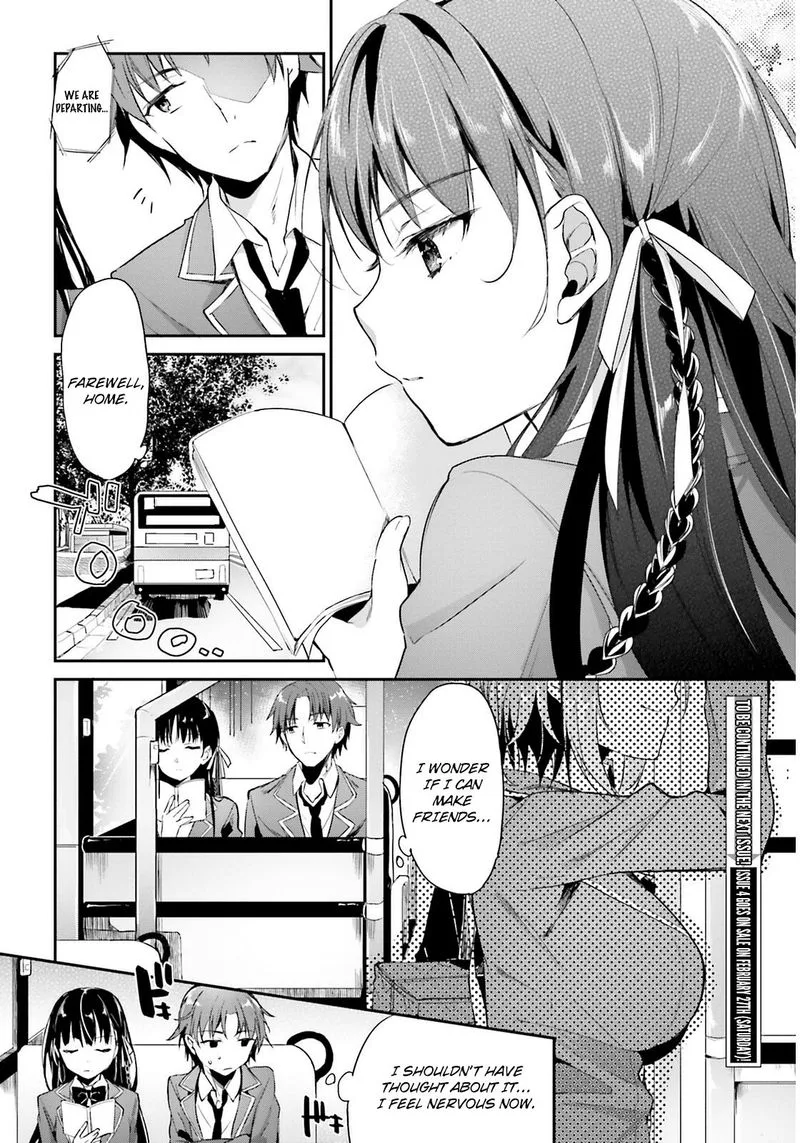 Classroom of the Elite Chapter 0 page 7