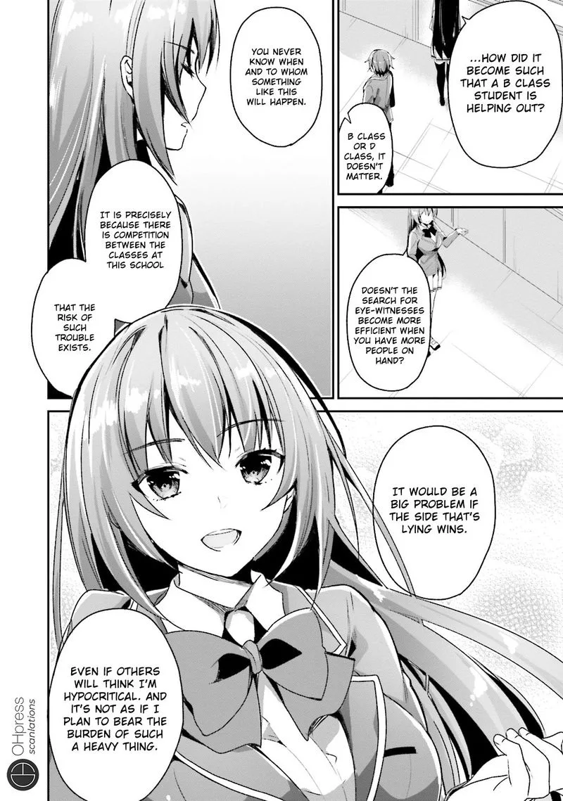 Classroom of the Elite Chapter 10 page 31