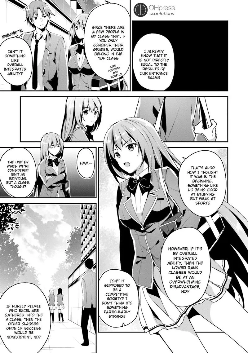 Classroom of the Elite Chapter 11 page 22