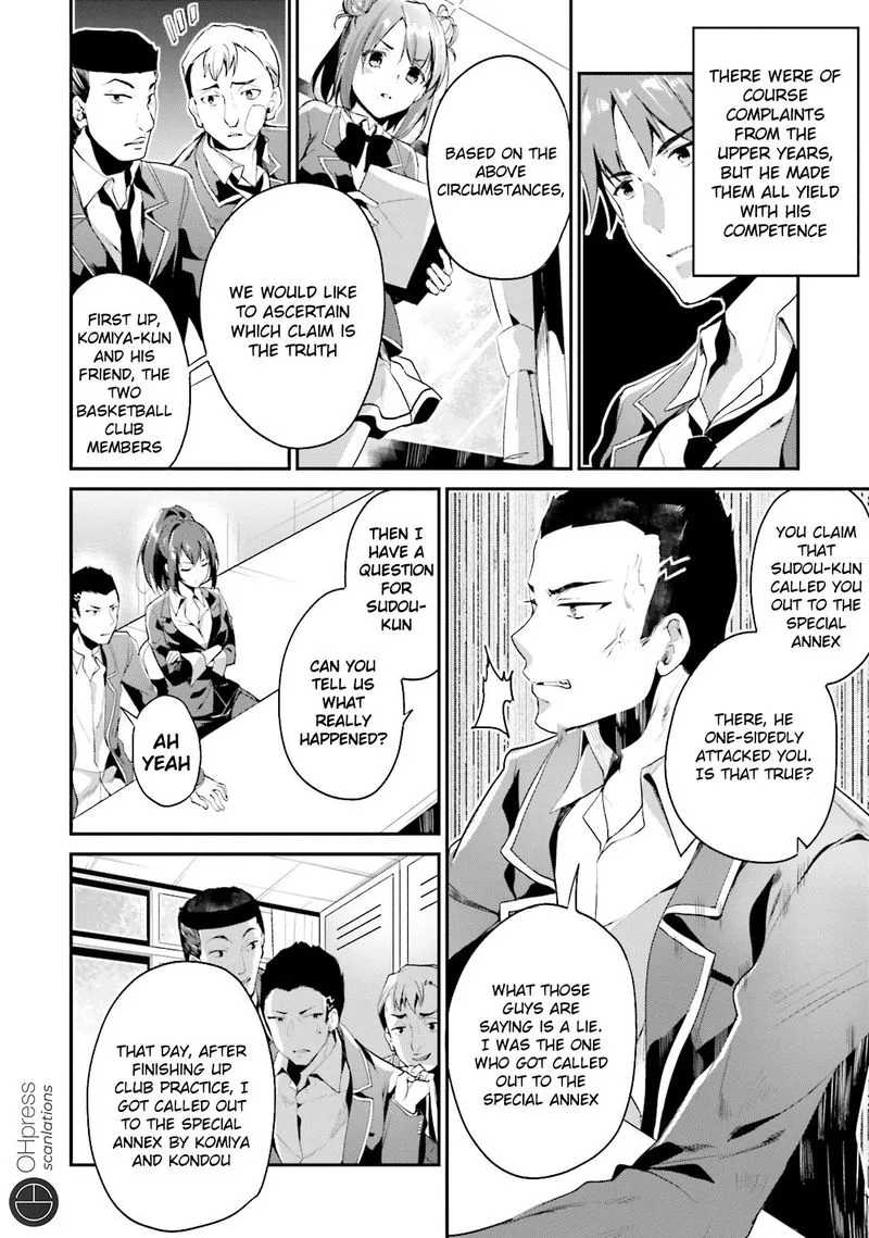 Classroom of the Elite Chapter 12 page 31