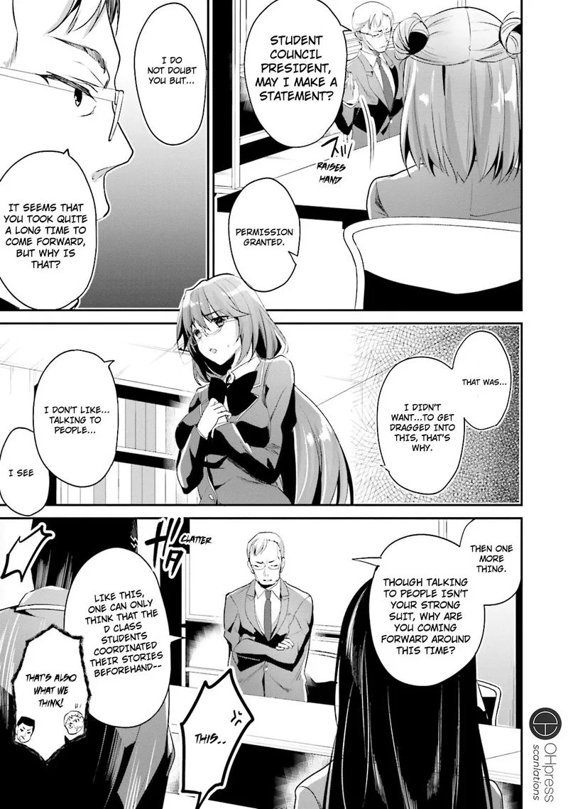 Classroom of the Elite Chapter 13 page 8