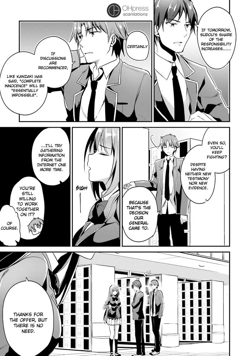 Classroom of the Elite Chapter 13 page 34