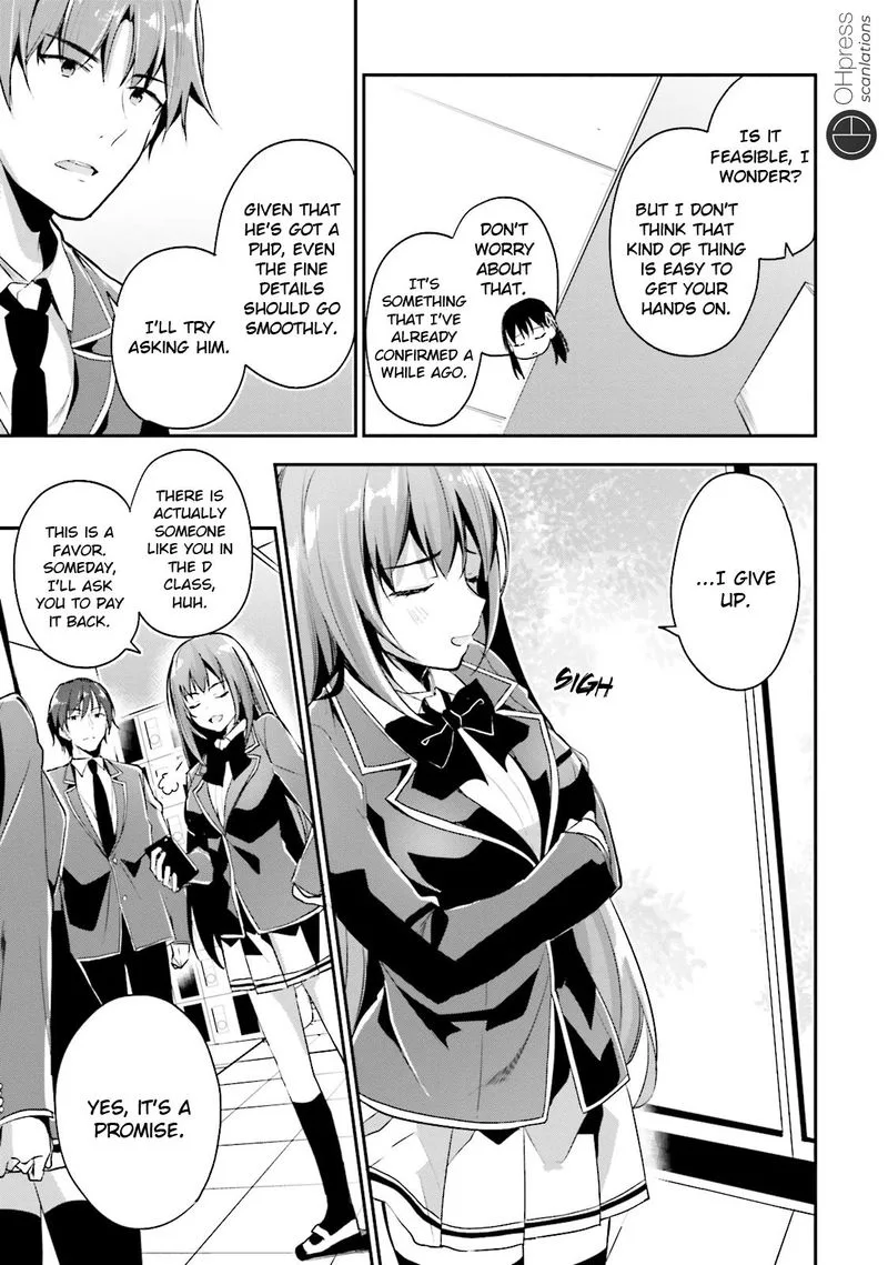 Classroom of the Elite Chapter 14 page 5