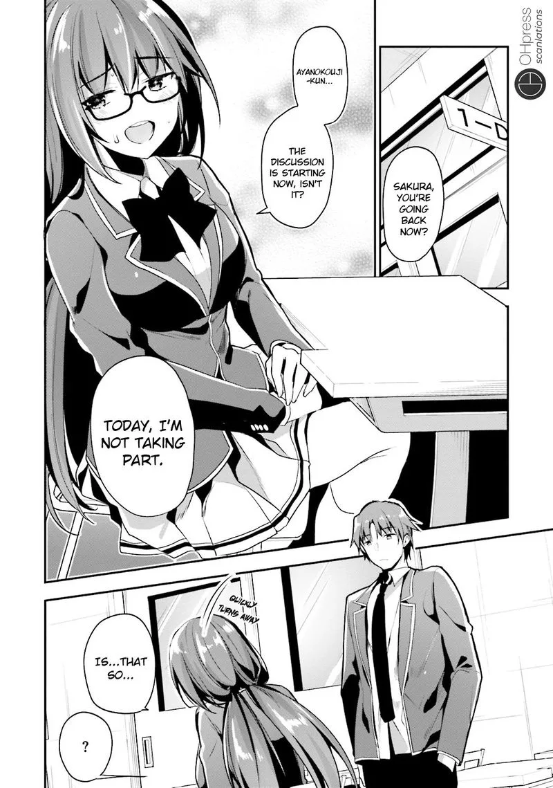 Classroom of the Elite Chapter 14 page 8