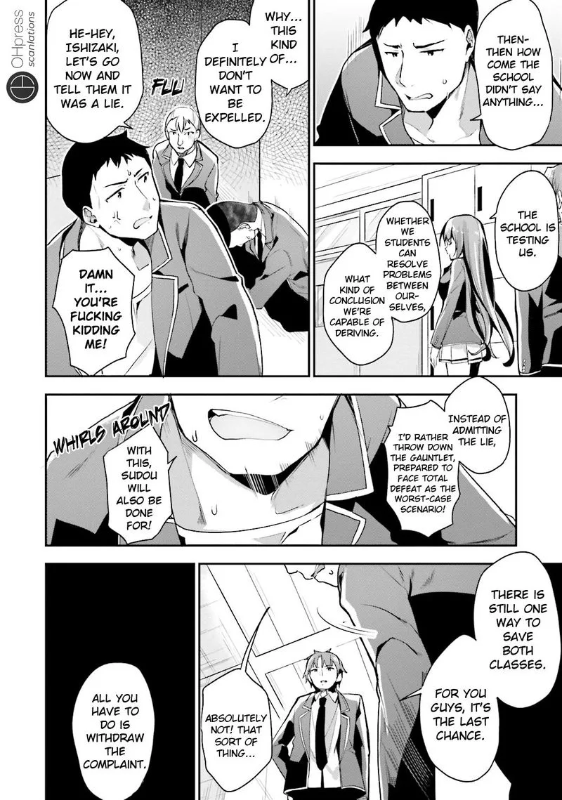 Classroom of the Elite Chapter 14 page 24