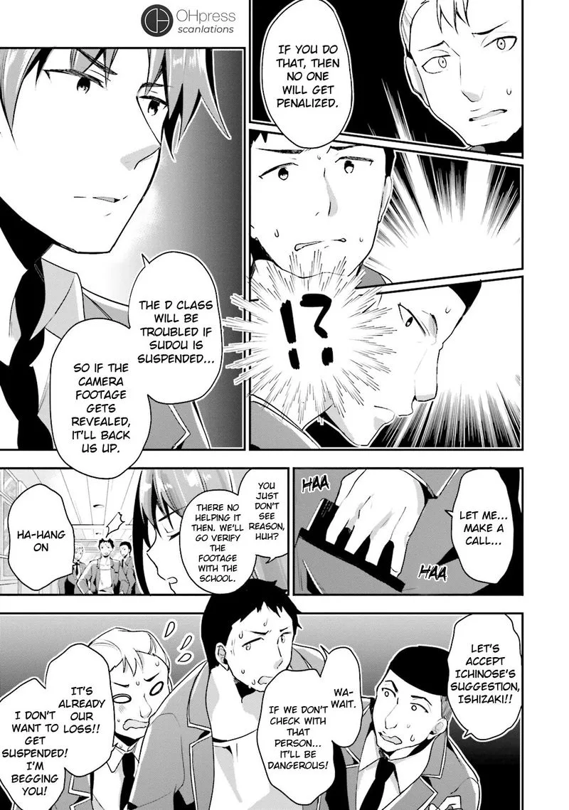 Classroom of the Elite Chapter 14 page 25