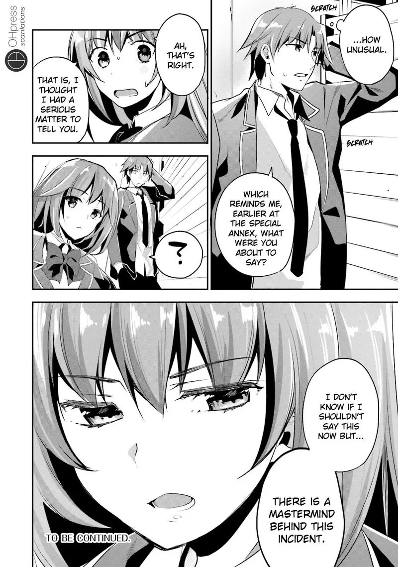 Classroom of the Elite Chapter 14 page 38