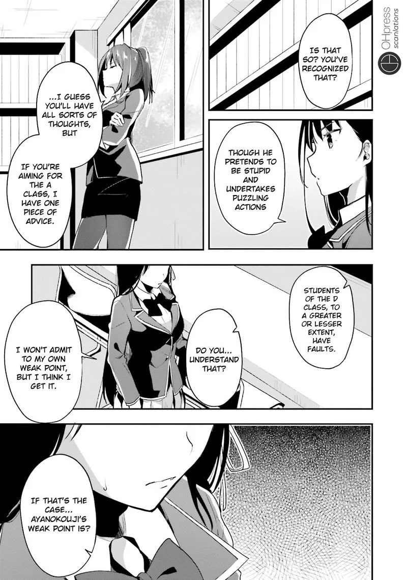 Classroom of the Elite Chapter 15 page 21