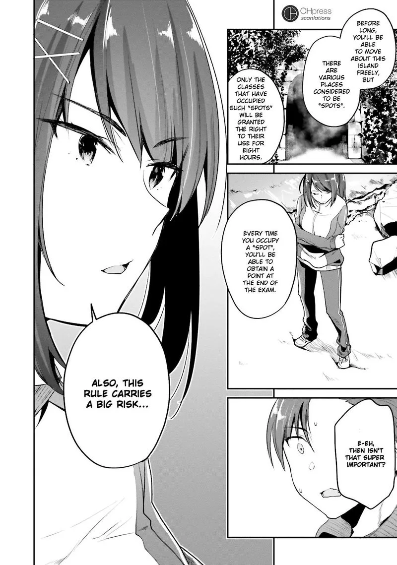 Classroom of the Elite Chapter 16 page 37