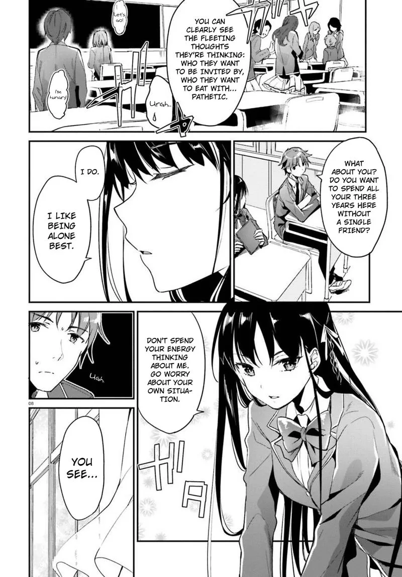 Classroom of the Elite Chapter 2 page 8