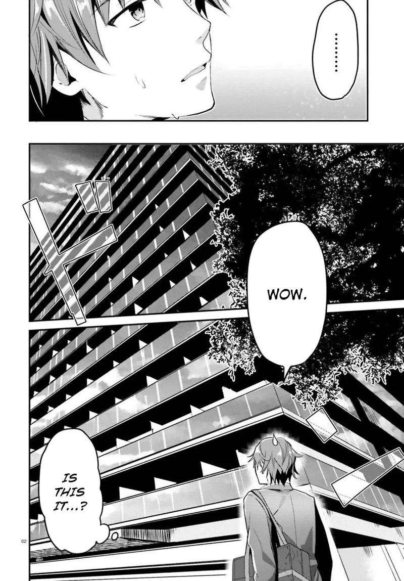 Classroom of the Elite Chapter 2 page 2
