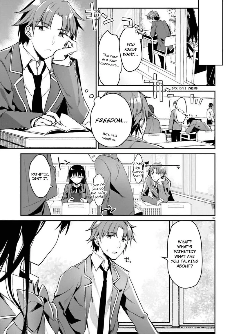 Classroom of the Elite Chapter 2 page 7