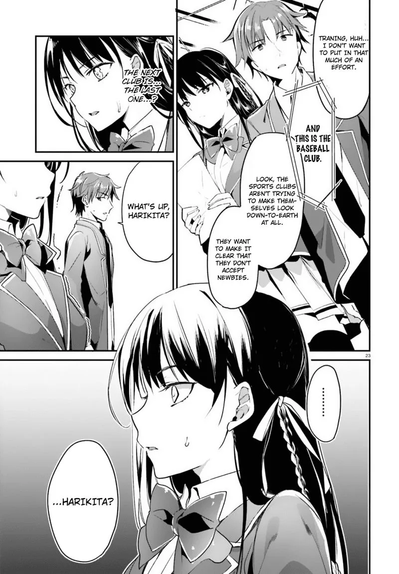 Classroom of the Elite Chapter 2 page 23