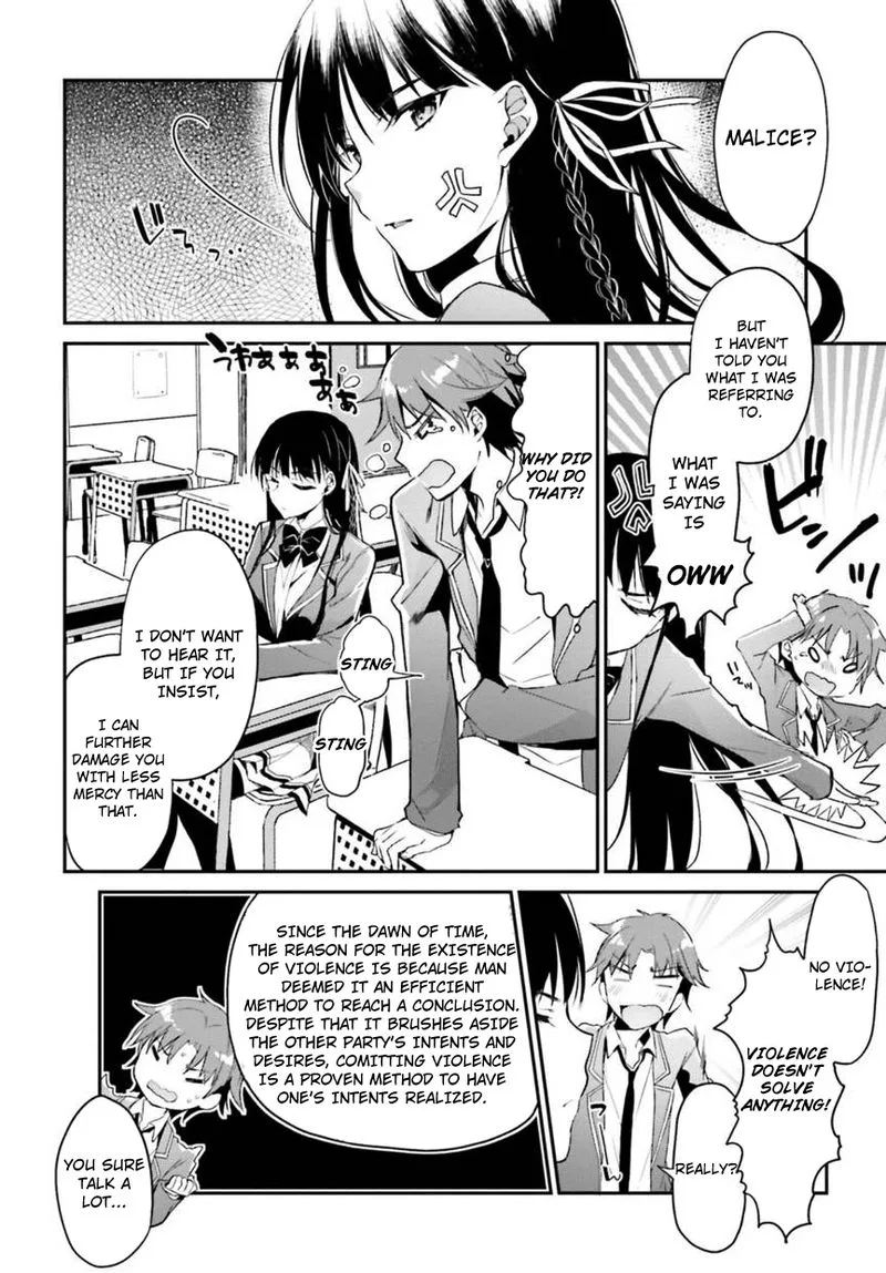 Classroom of the Elite Chapter 2 page 20