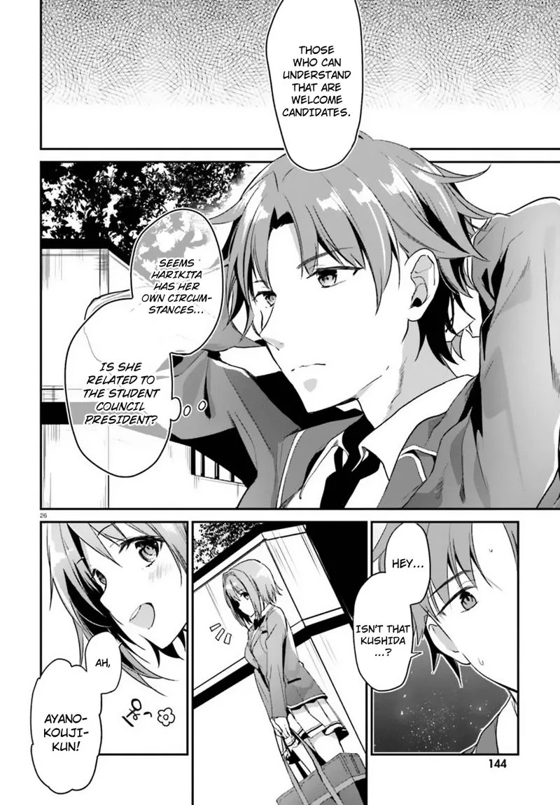 Classroom of the Elite Chapter 2 page 26