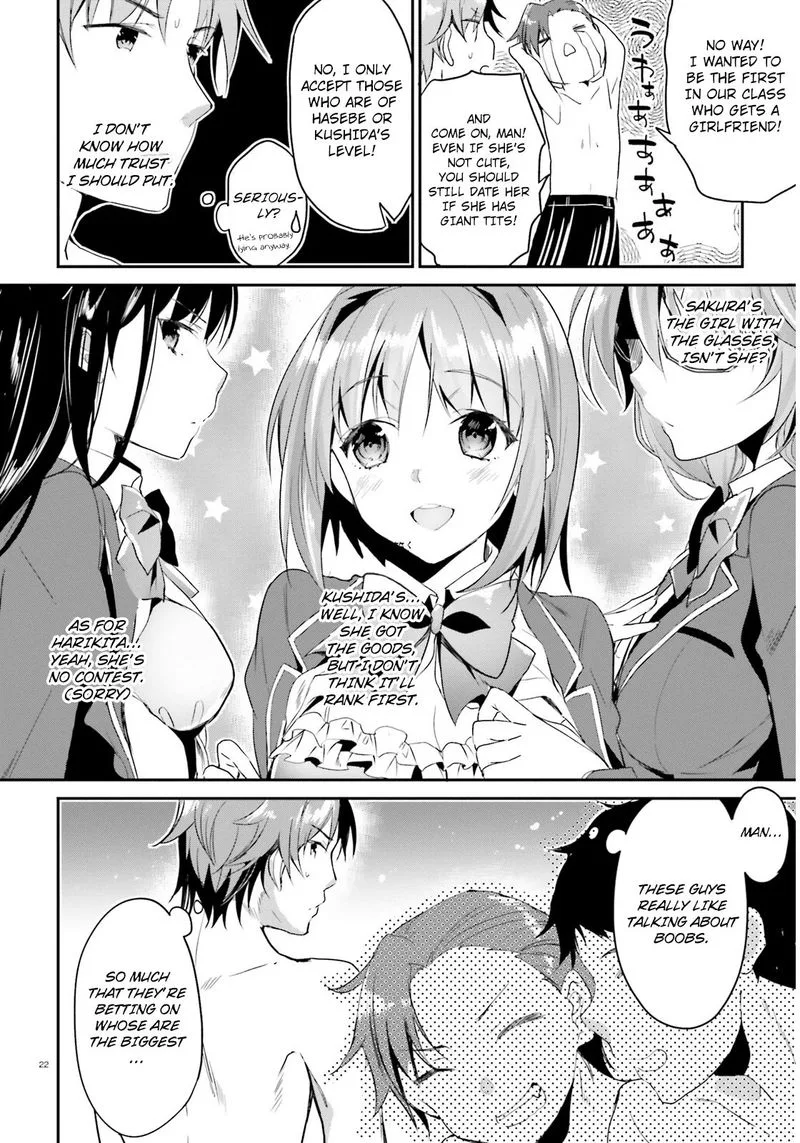 Classroom of the Elite Chapter 3 page 22