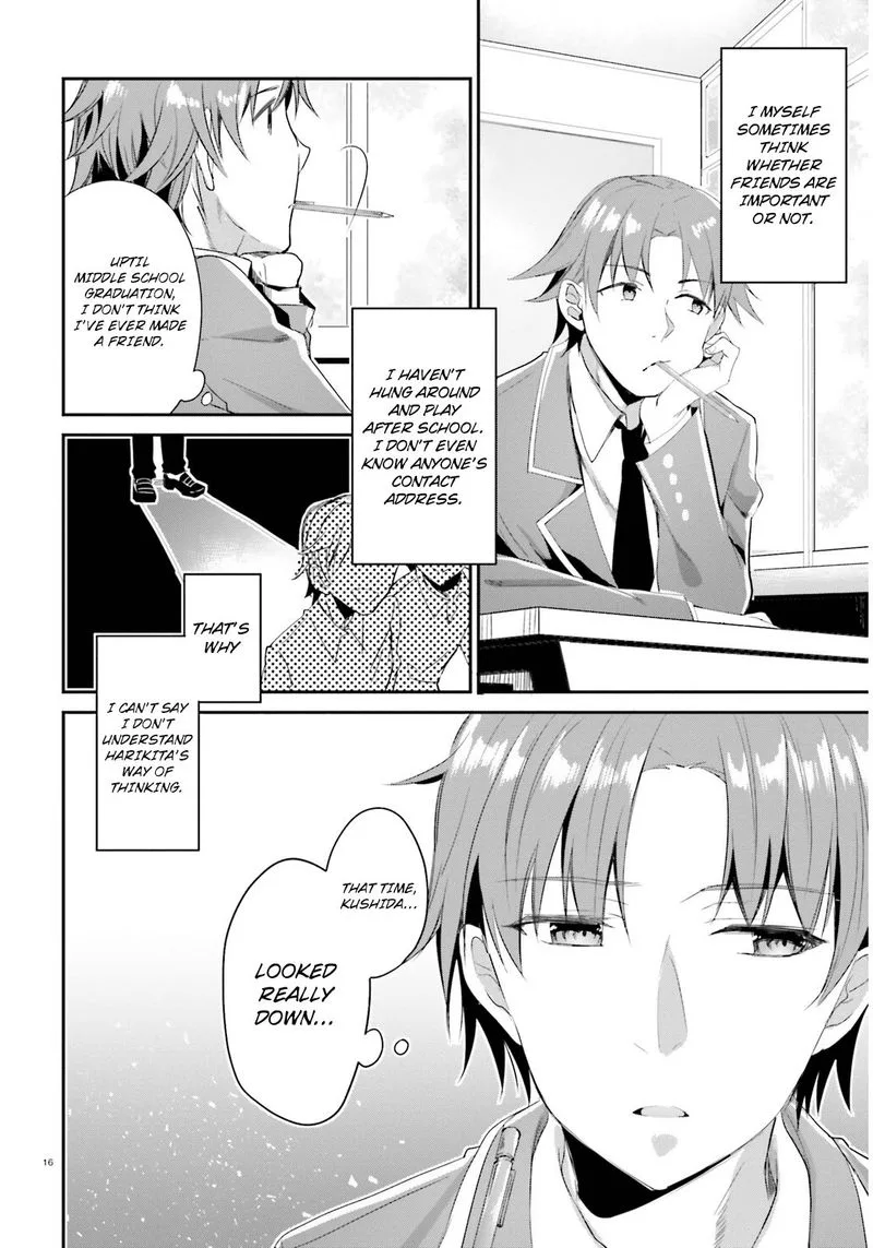 Classroom of the Elite Chapter 3 page 16