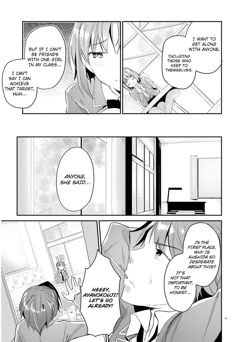 Classroom of the Elite Chapter 3 page 17