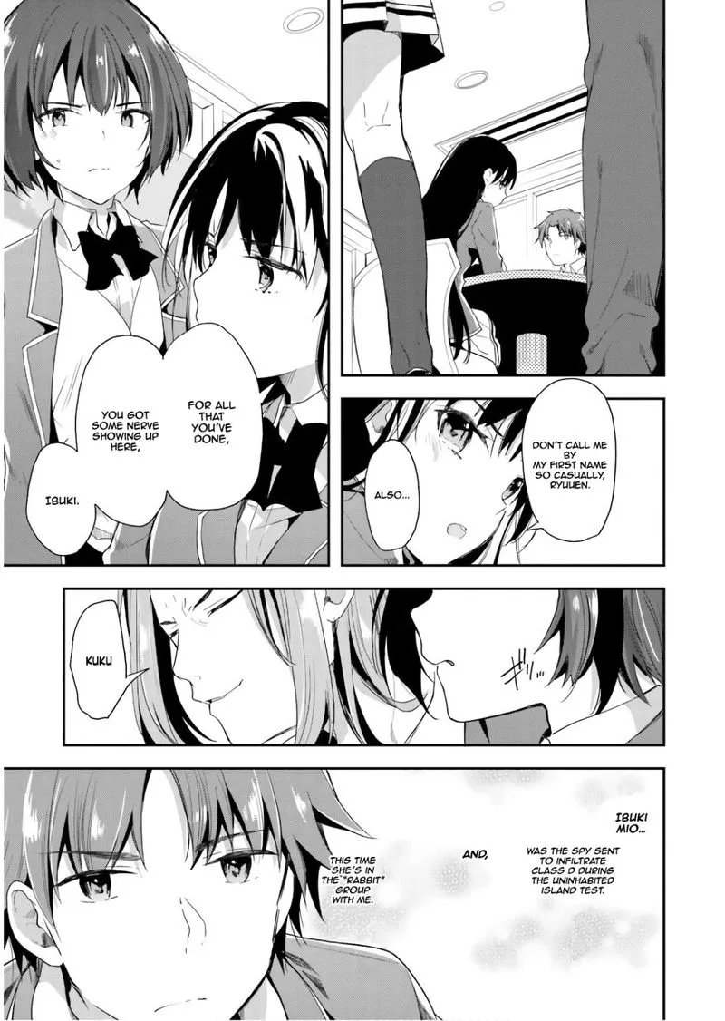Classroom of the Elite Chapter 31 page 20