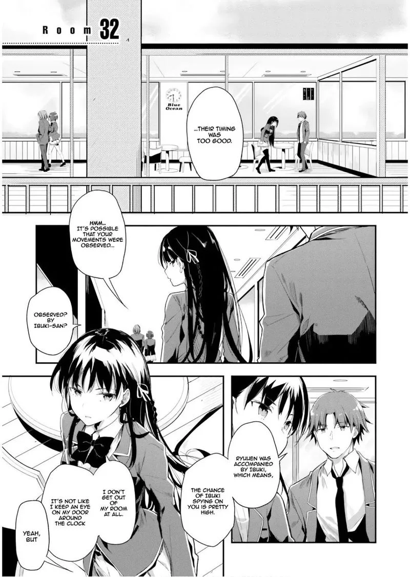 Classroom of the Elite Chapter 32 page 1