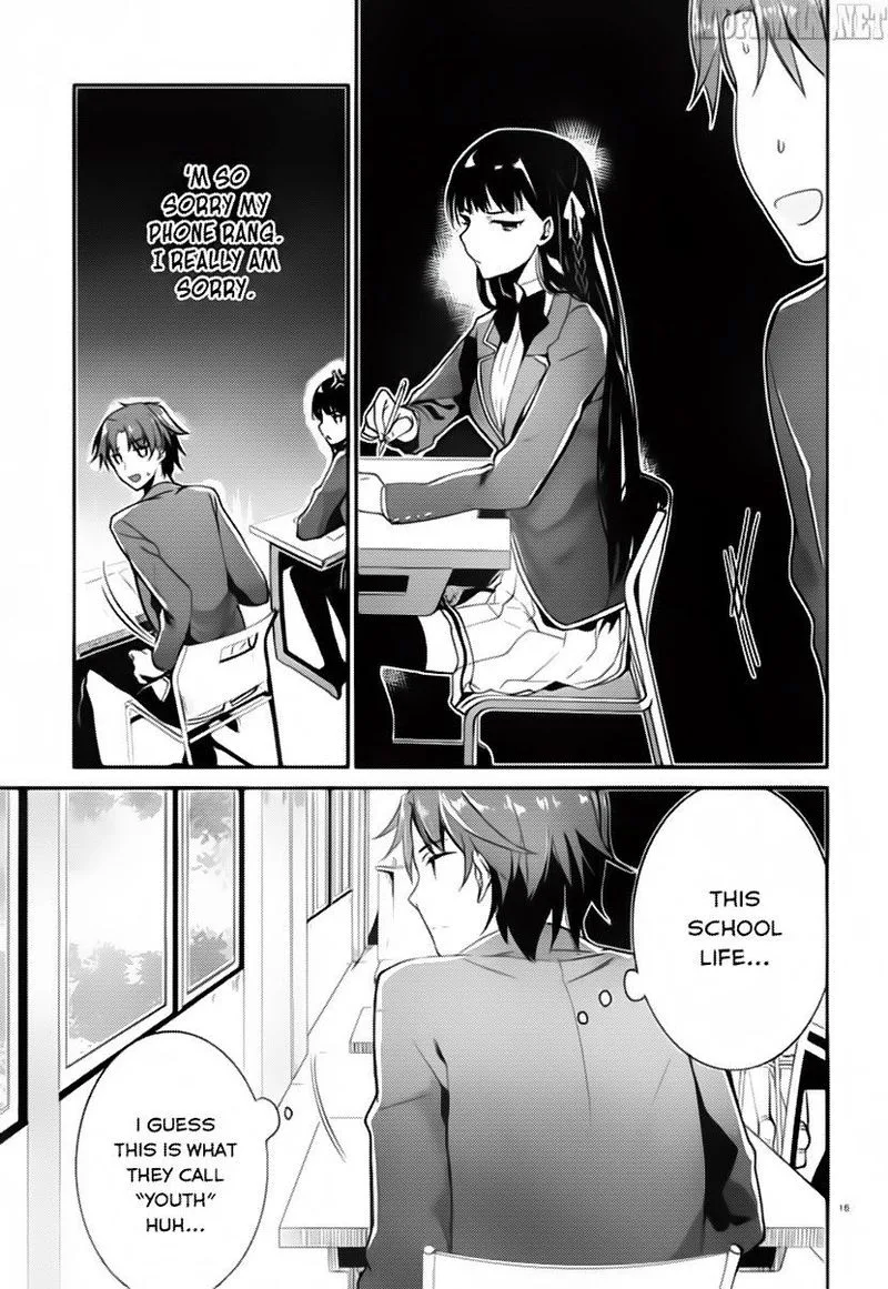 Classroom of the Elite Chapter 4 page 15