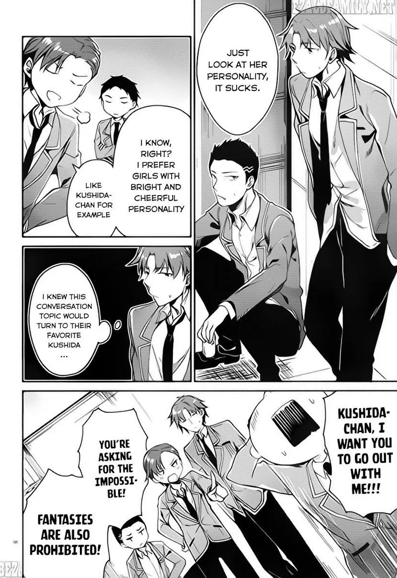Classroom of the Elite Chapter 4 page 6