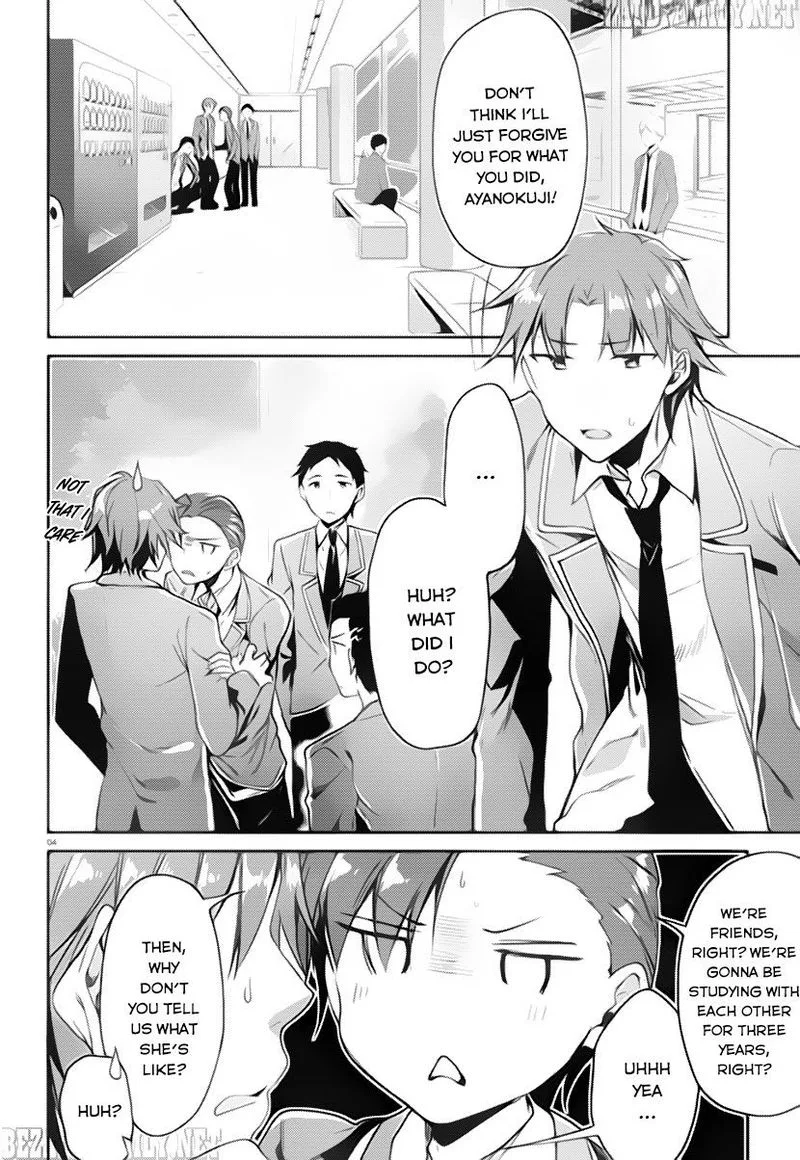Classroom of the Elite Chapter 4 page 4