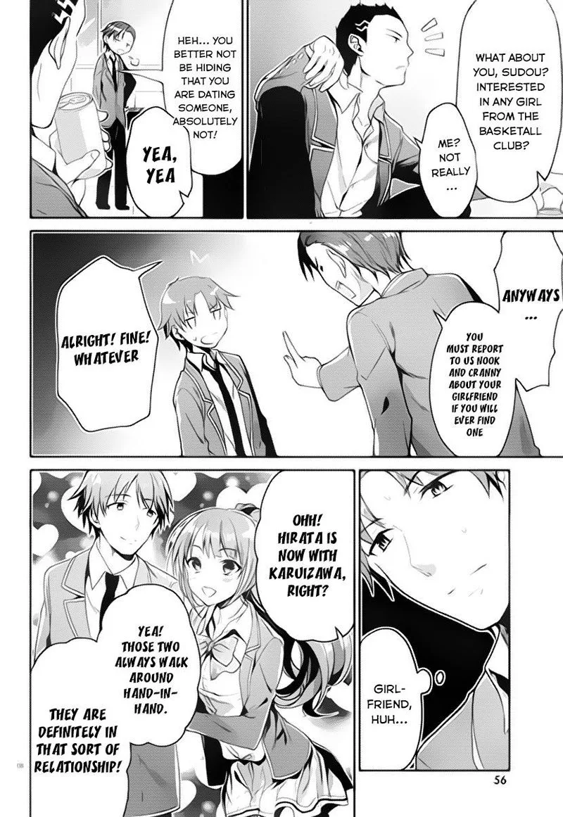 Classroom of the Elite Chapter 4 page 8
