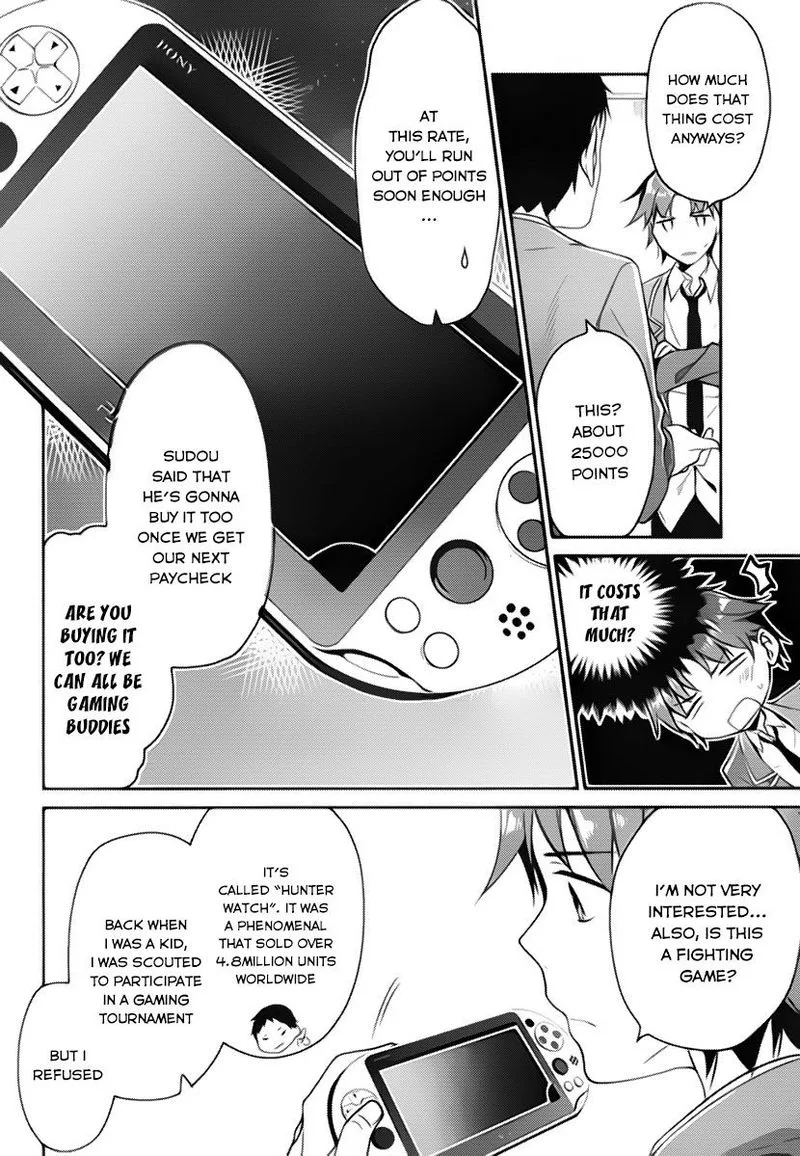 Classroom of the Elite Chapter 4 page 10
