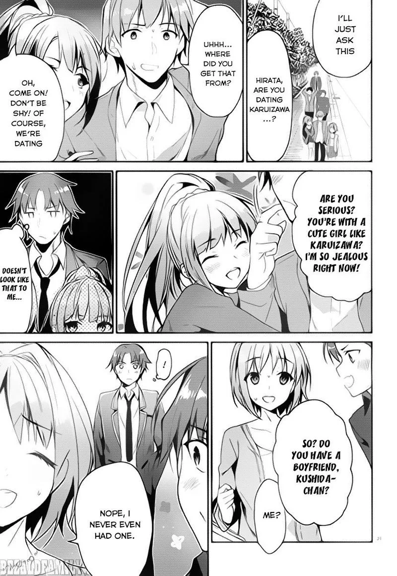 Classroom of the Elite Chapter 4 page 21
