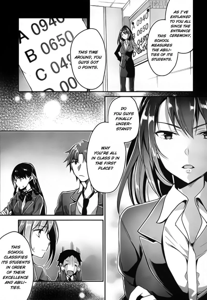 Classroom of the Elite Chapter 5 page 11