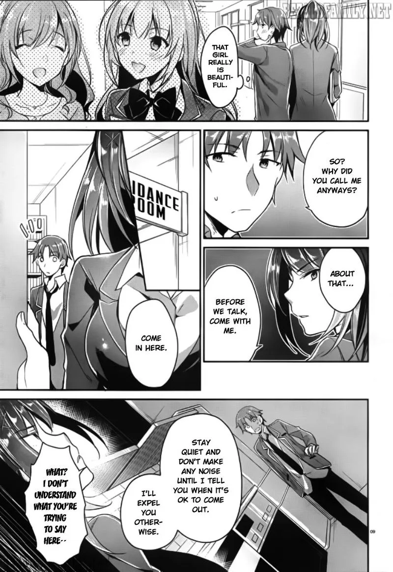 Classroom of the Elite Chapter 5 page 9