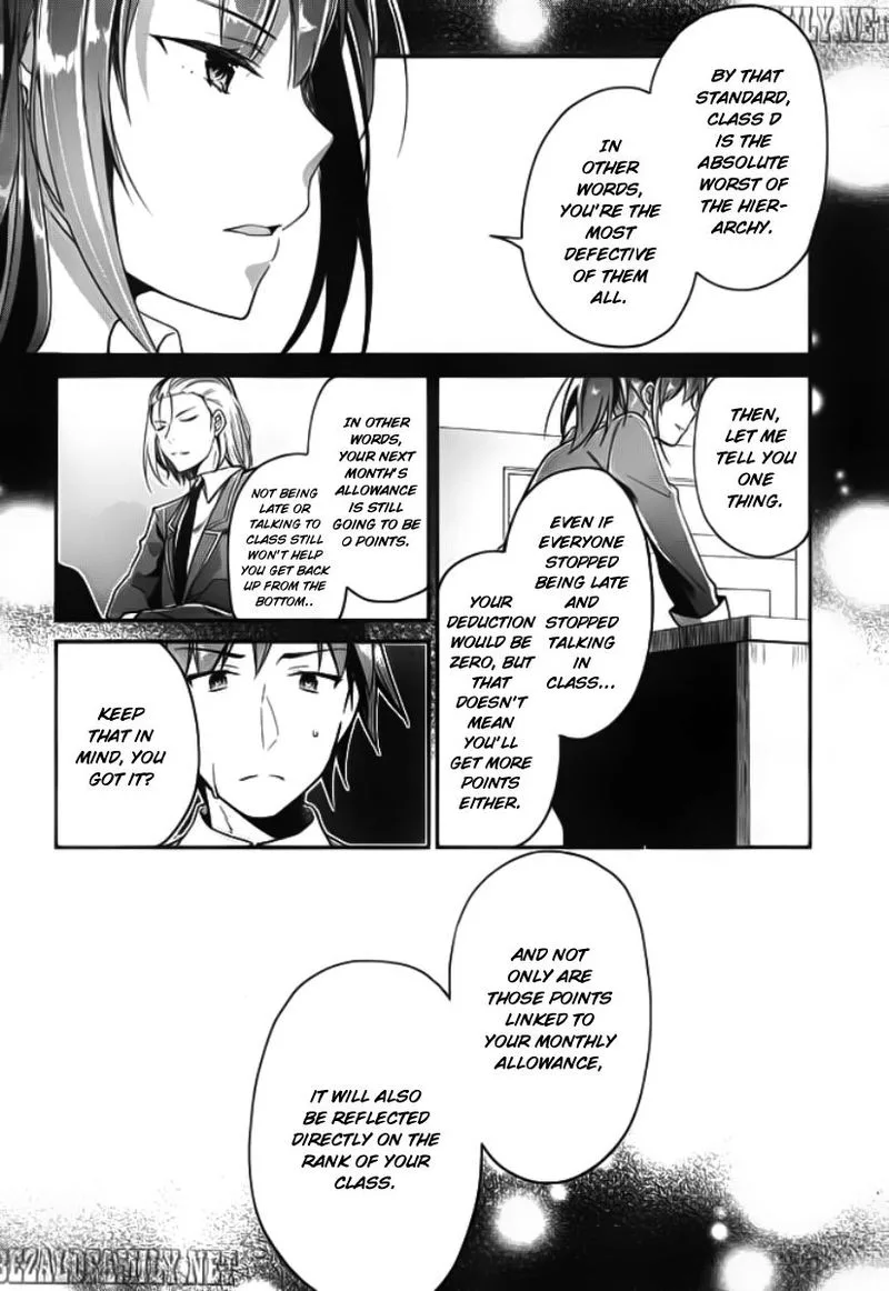 Classroom of the Elite Chapter 5 page 12