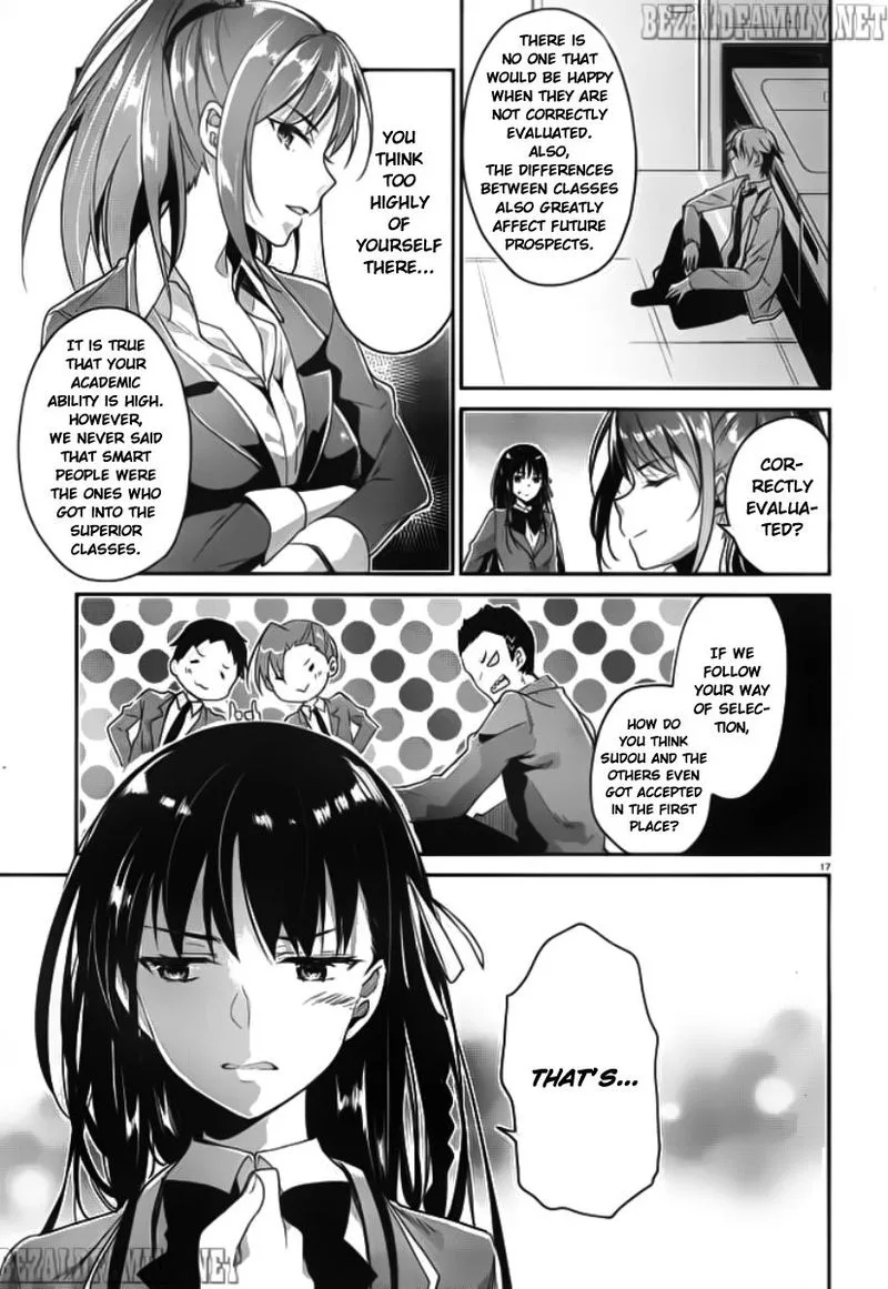 Classroom of the Elite Chapter 5 page 17