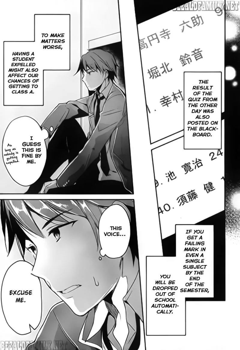 Classroom of the Elite Chapter 5 page 13