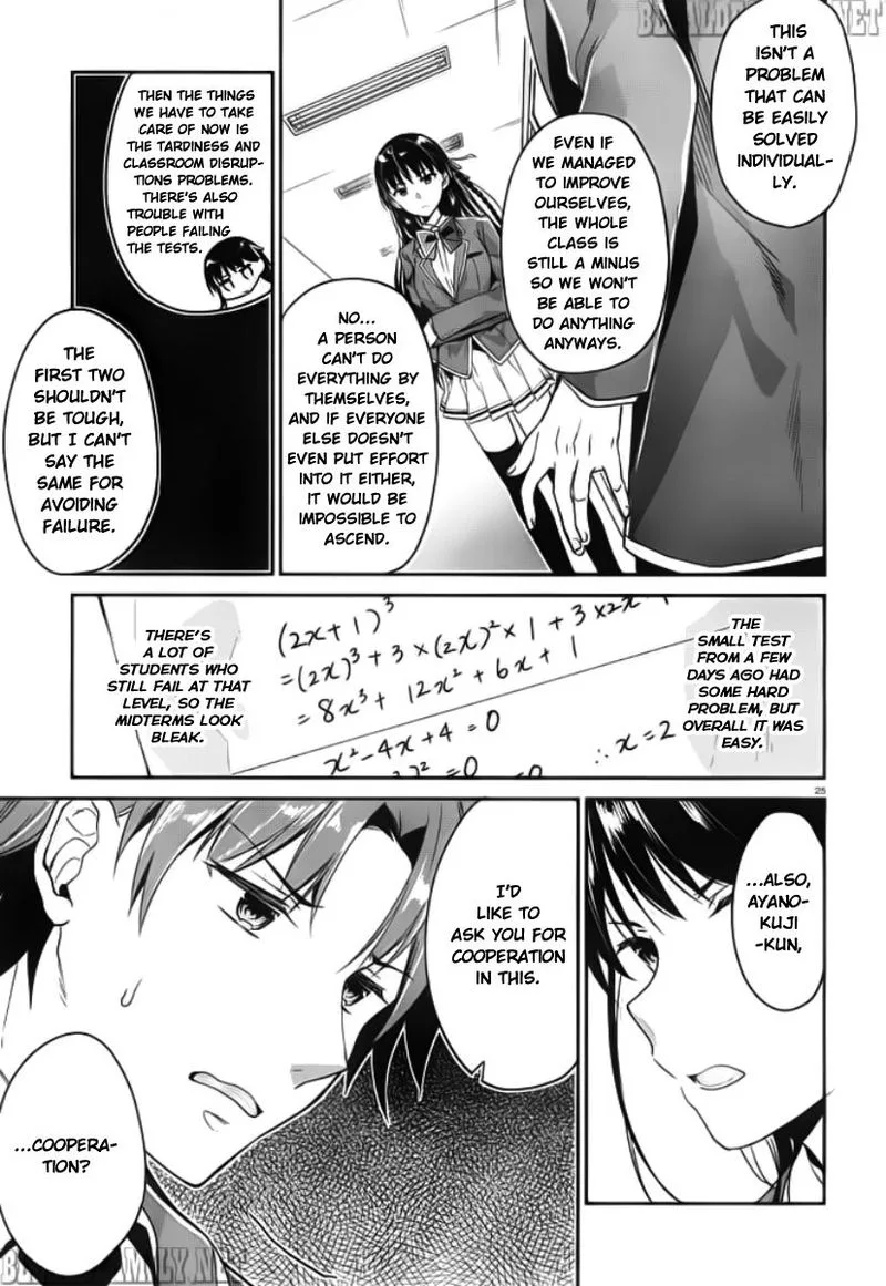 Classroom of the Elite Chapter 5 page 25