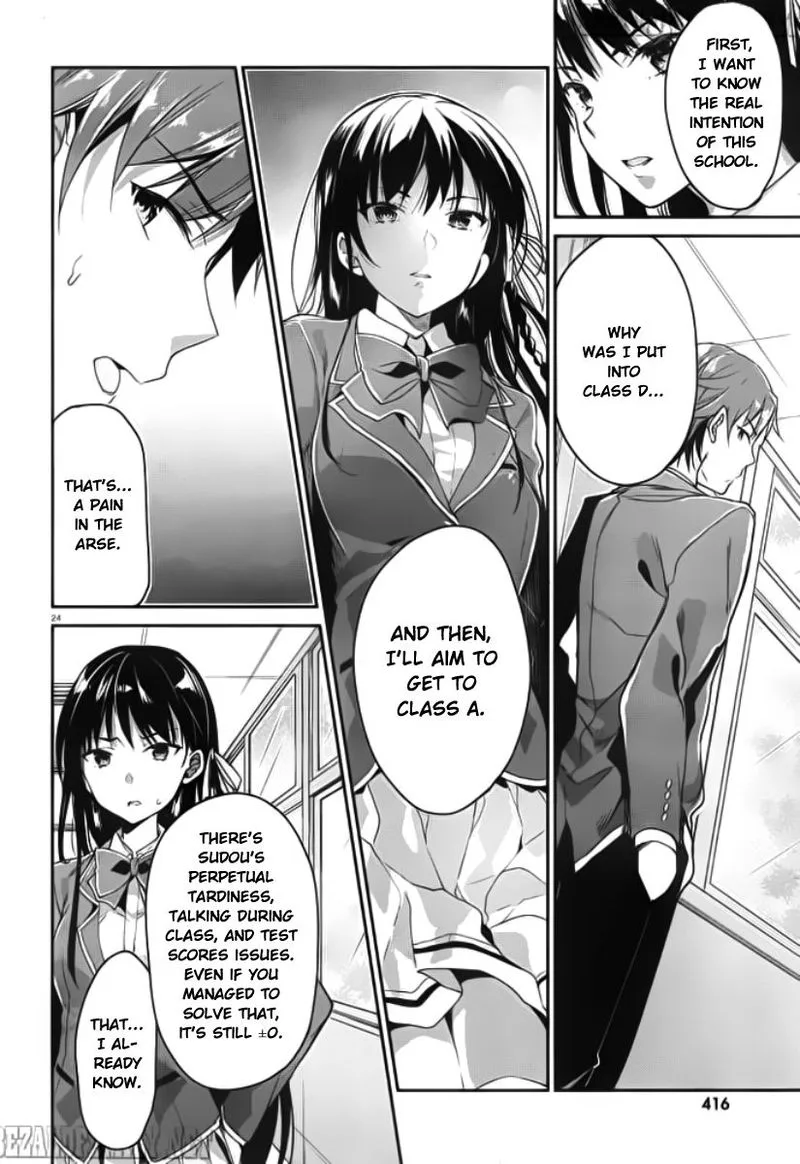 Classroom of the Elite Chapter 5 page 24
