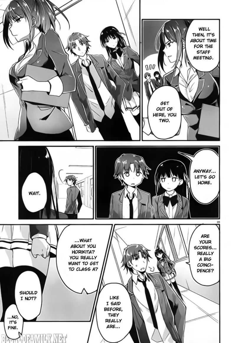 Classroom of the Elite Chapter 5 page 23