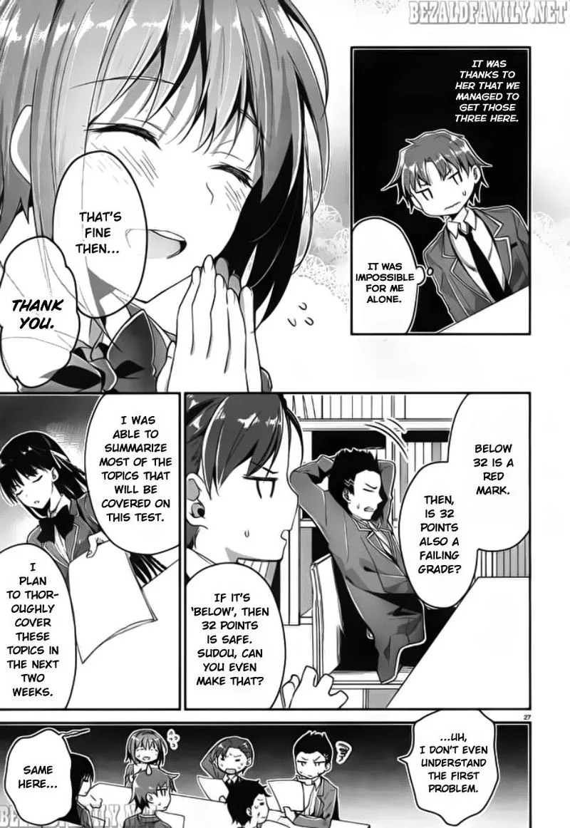 Classroom of the Elite Chapter 5 page 27