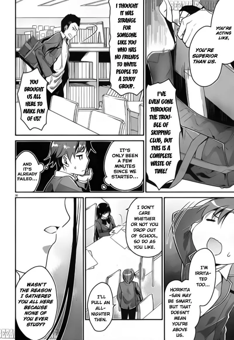 Classroom of the Elite Chapter 5 page 30