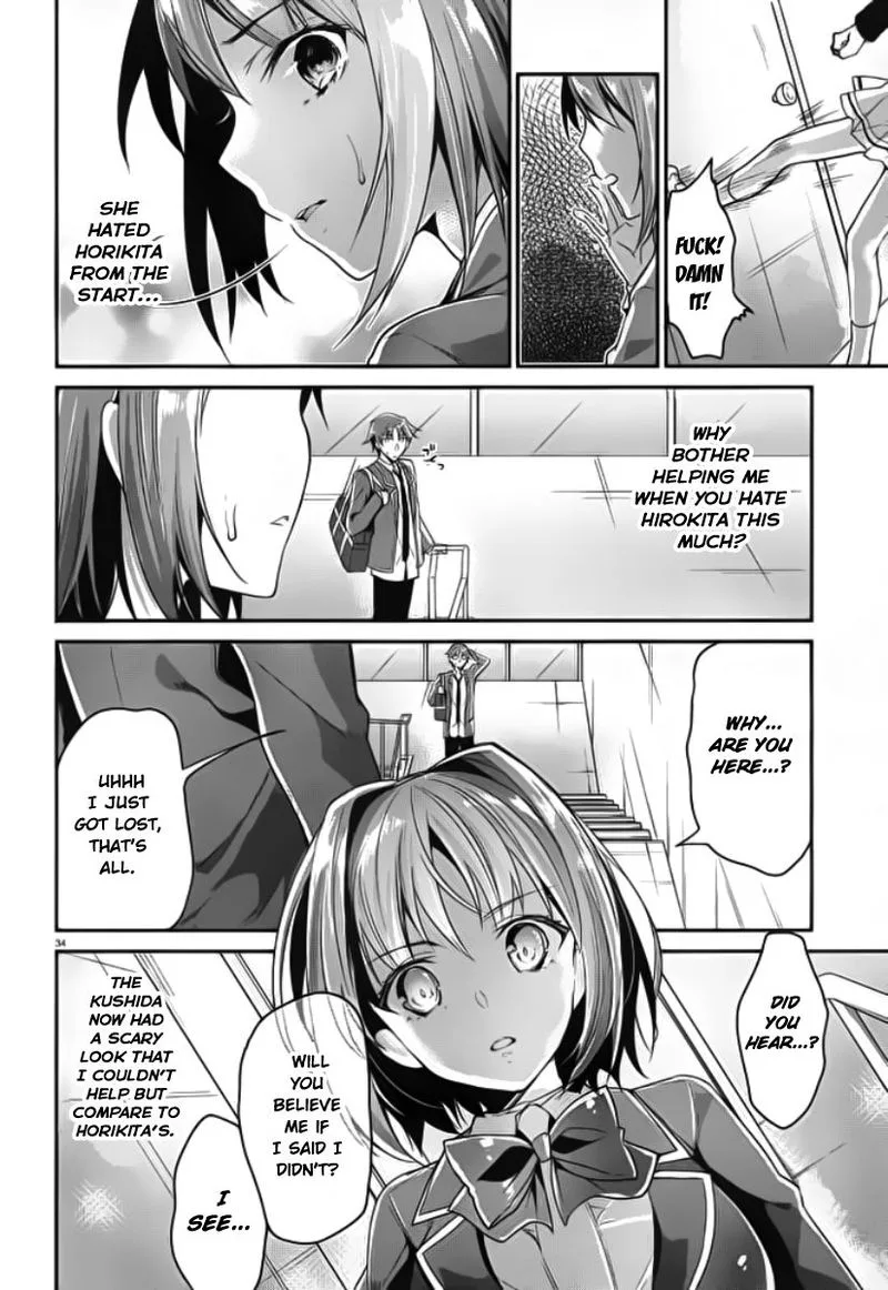 Classroom of the Elite Chapter 5 page 34