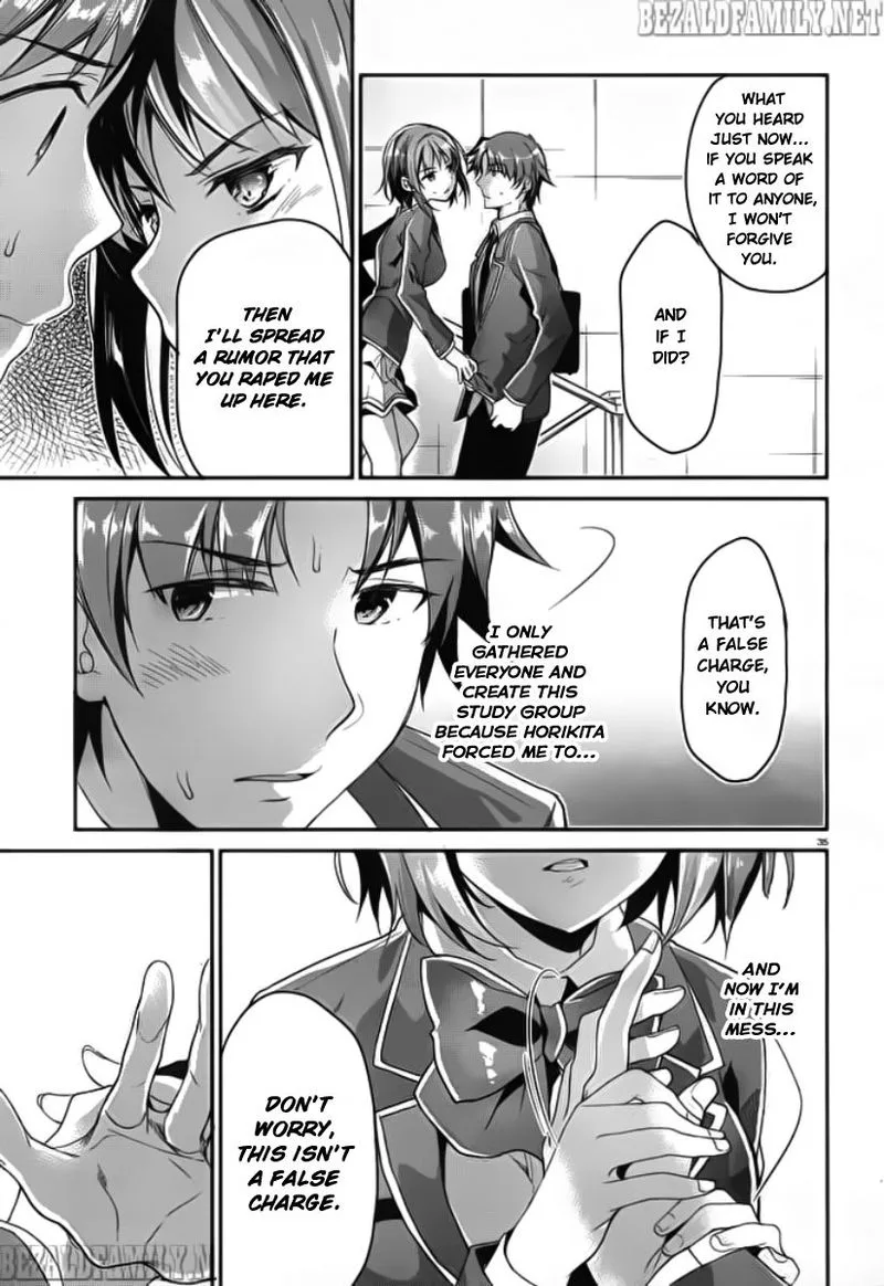Classroom of the Elite Chapter 5 page 35