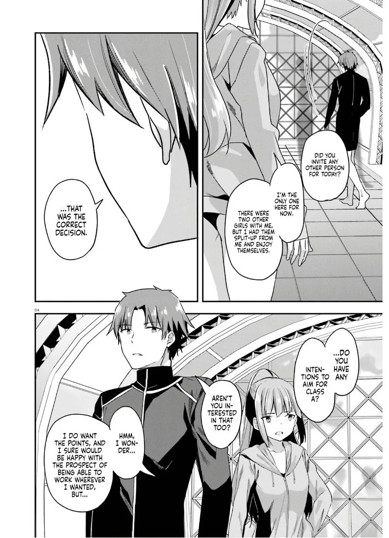 Classroom of the Elite Chapter 55 page 4