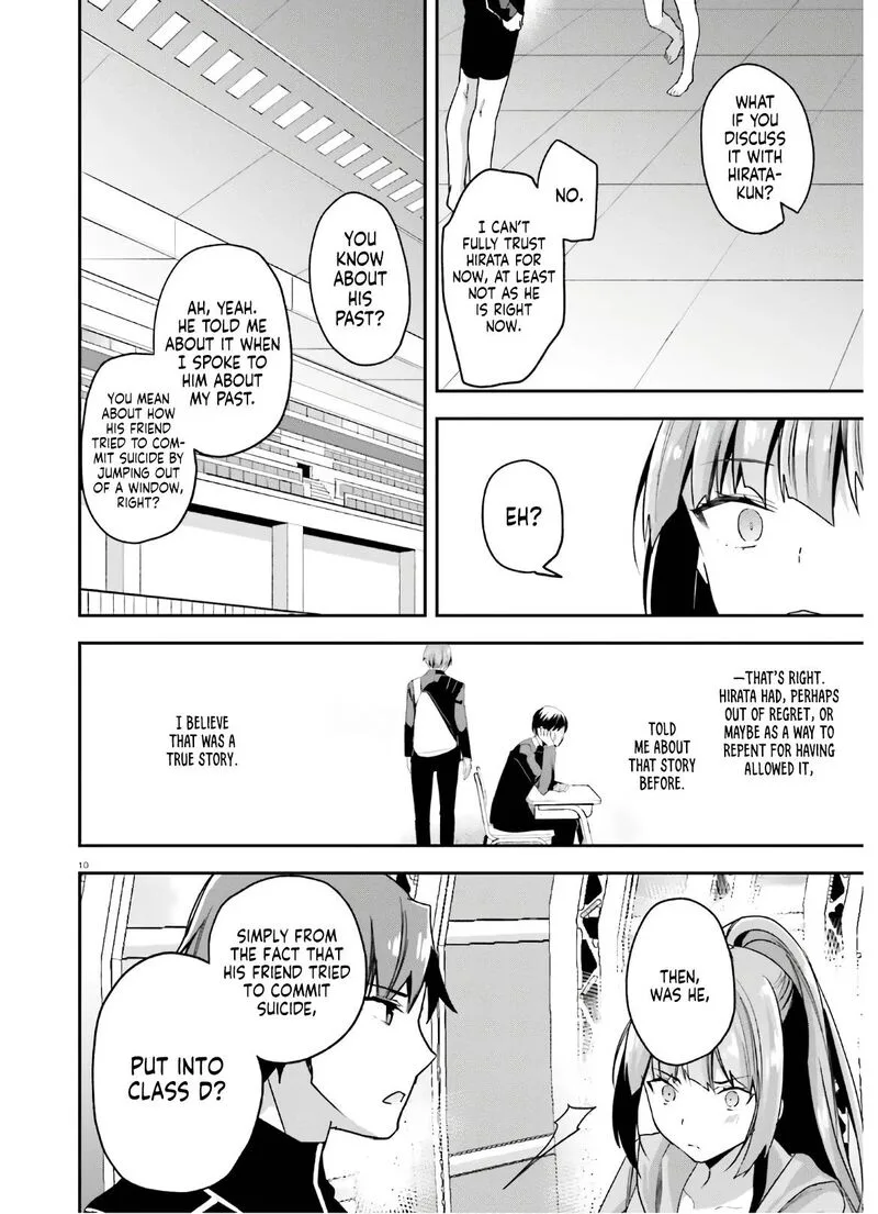 Classroom of the Elite Chapter 55 page 10